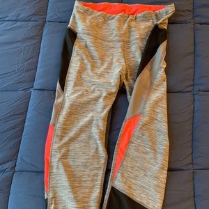 Gray RBX workout capri leggings